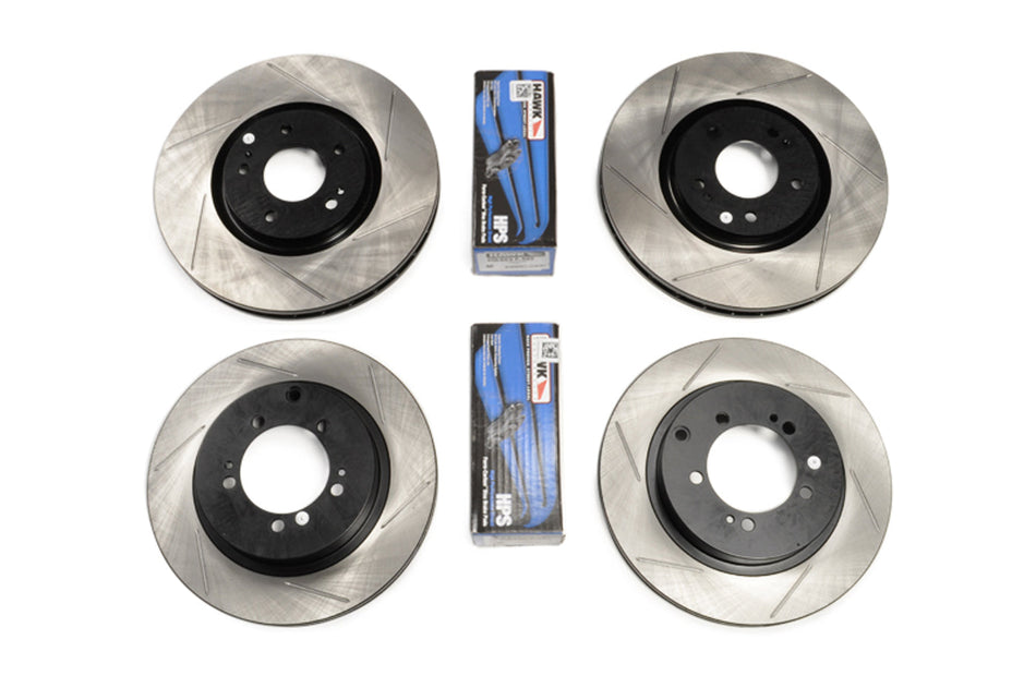 STM Evo 5-9 Brake Kit with StopTech Rotors & Hawk HPS Pads