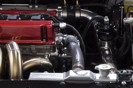 small radiator kit installed