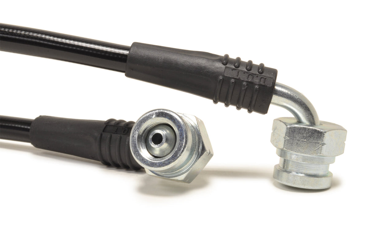 STM Black Brake Lines for Evo 7/8/9