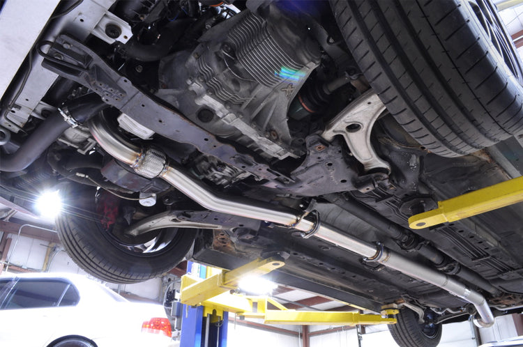 Evo Downpipe Installed