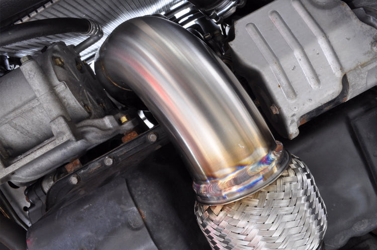 Evo Downpipe Clearance