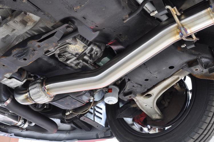 Evo Downpipe Installed