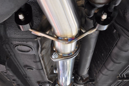 Evo Downpipe Hangers Installed
