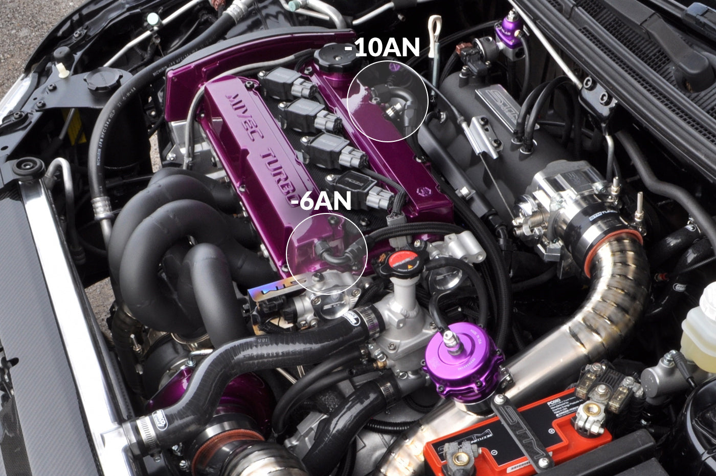 STM Evo 7/8/9 Oil Catch Can Transmission Mount