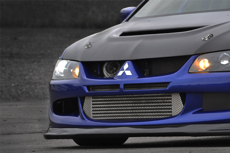 Evo 7 8 9 Forward Facing T3 Turbo Exhaust Manifold Installed