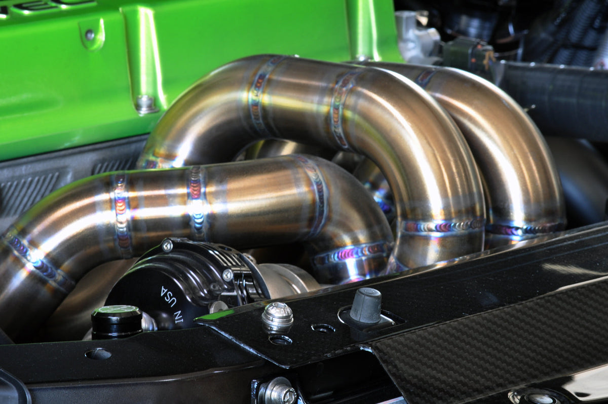 STM Evo 7/8/9 Forward Facing V-Band Turbo Hot Parts Kit