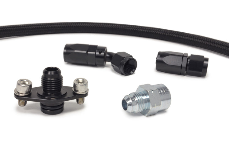Evo 7 8 9 Fuel Feed Kit Hard Line to Rail