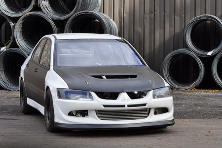 Lexan Windows installed on the white STM RS Evo