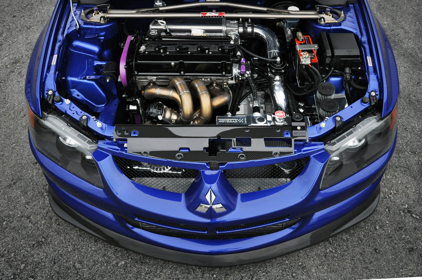 Evo 7 8 9 Radiator Brackets
