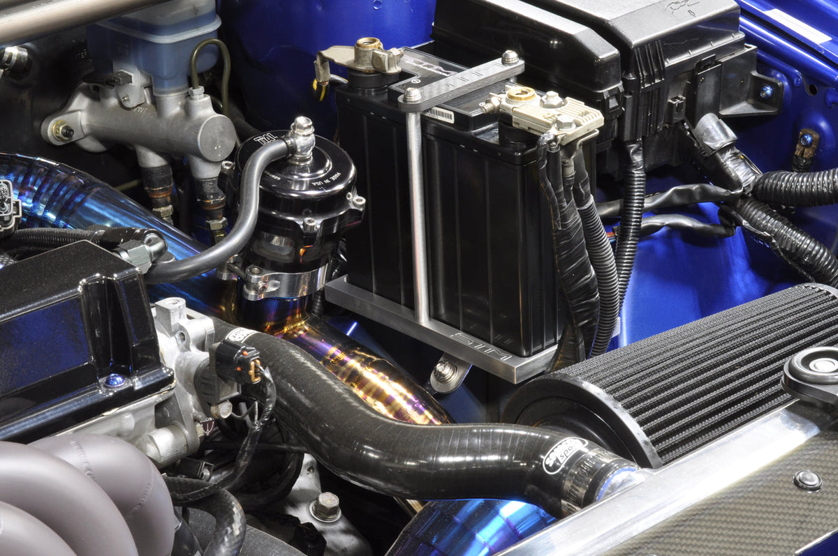 Evo 7 8 9 Small Battery Kit Installed