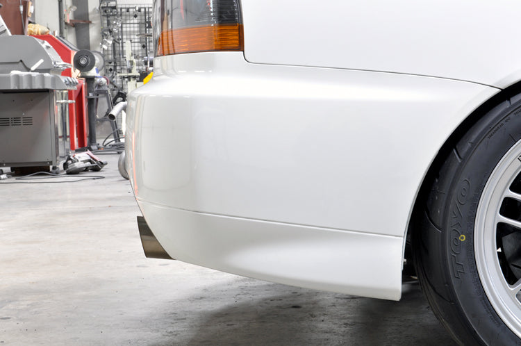 STM Evo Exhaust Installed JDM IX Rear Bumper