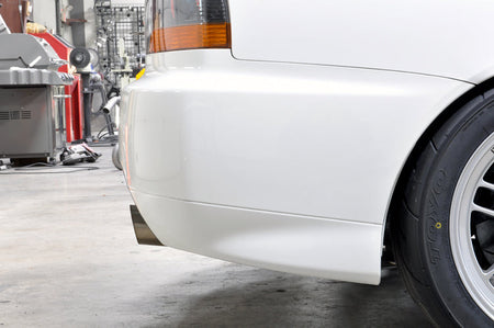 STM Evo Exhaust Installed JDM IX Rear Bumper