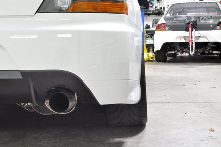 STM Evo Exhaust Installed JDM IX Rear Bumper