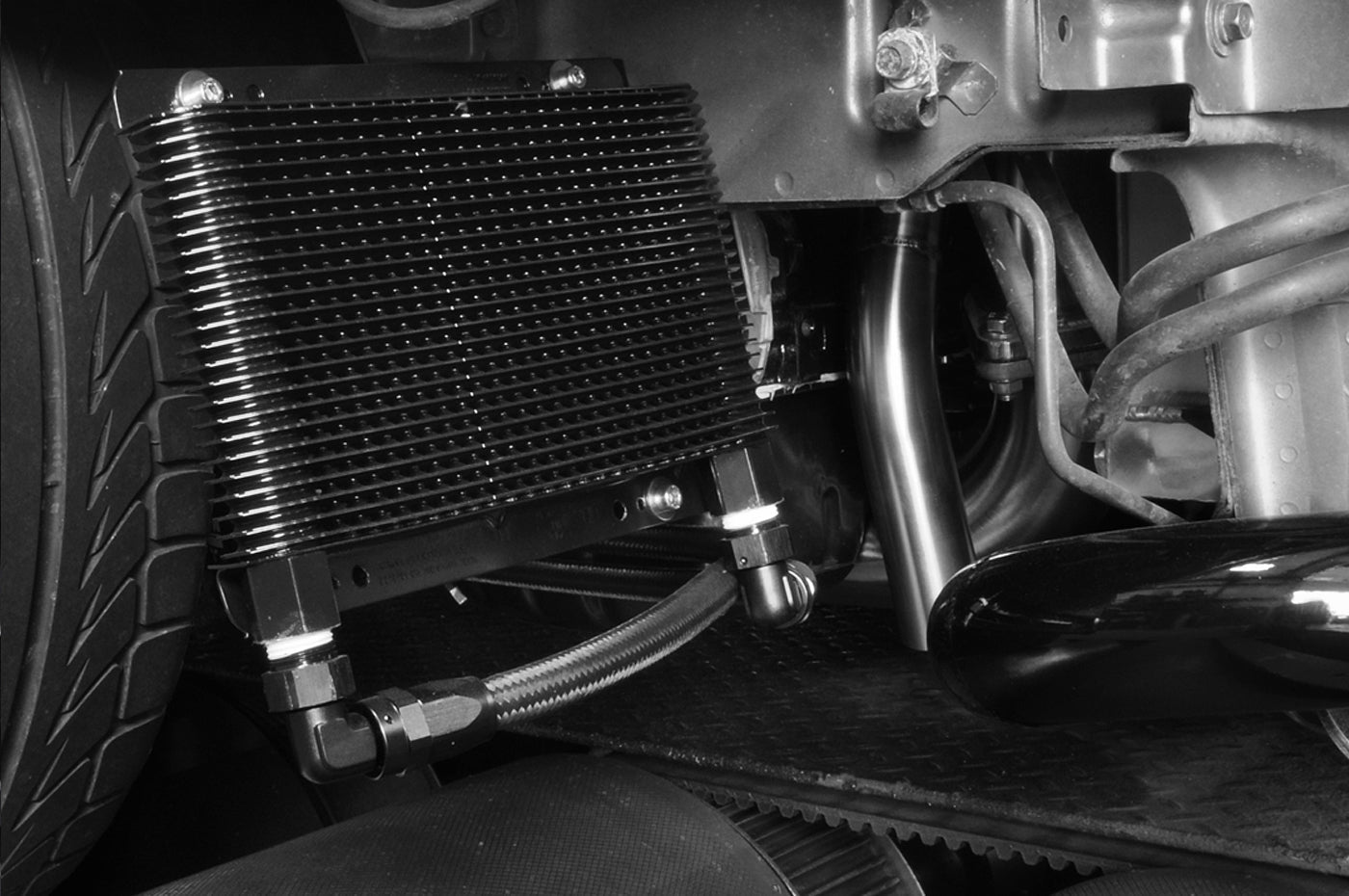 STM Evo 7/8/9 Mounting Bracket for Race Oil Cooler Kit
