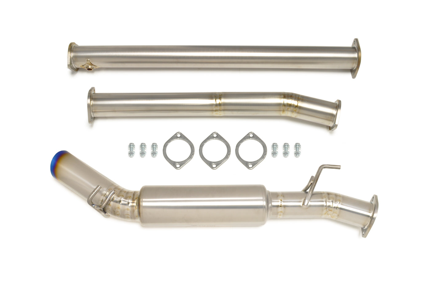 For UDSM Evo 8/9 Rear Bumper with Burned Blue Tip (also fits JDM Evo 7)