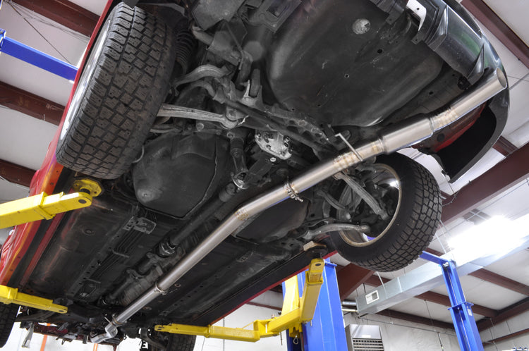 Evo 7 8 9 Titanium Exhaust for STM 6870 Turbo Kit Installed