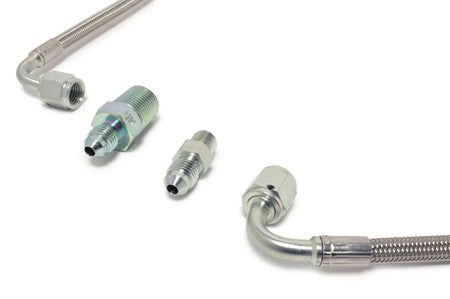 Evo Turbo Oil Feed Line