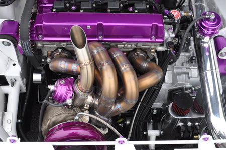 Evo Forward Facing Turbo Oil Feed Line