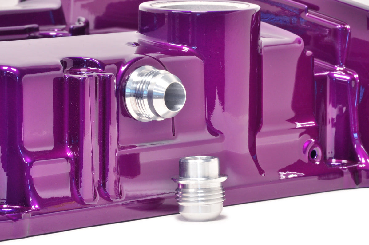 JDM Evo 9 Valve Cover with -10AN Fitting