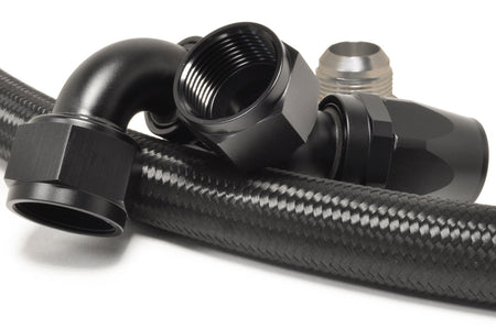 STM Evo 8/9 16AN Lower Hose Kit for STM Billet Radiator
