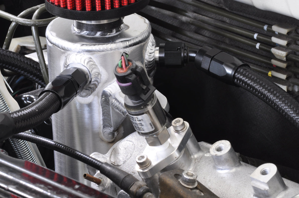 STM Intake Manifold Sensor Adapter installed on an Evo 8