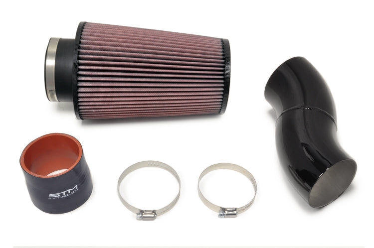STM 3.5" Aluminum SD Intake for Evo 8/9 Gloss Black