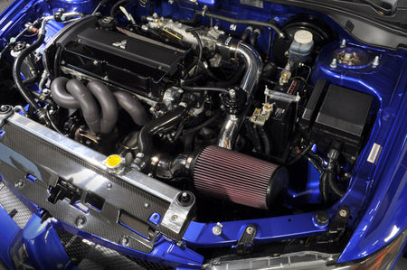 STM 3.5" Evo 8/9 Aluminum SD Intake Installed