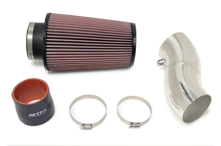STM 3.5" Aluminum SD Intake for Evo 8/9 with -10AN Vent Bung Polished