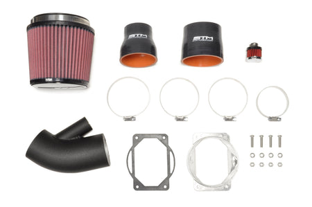 Wrinkle Black Powdercoat STM Intake Kit for Stock MAF Evo 8/9