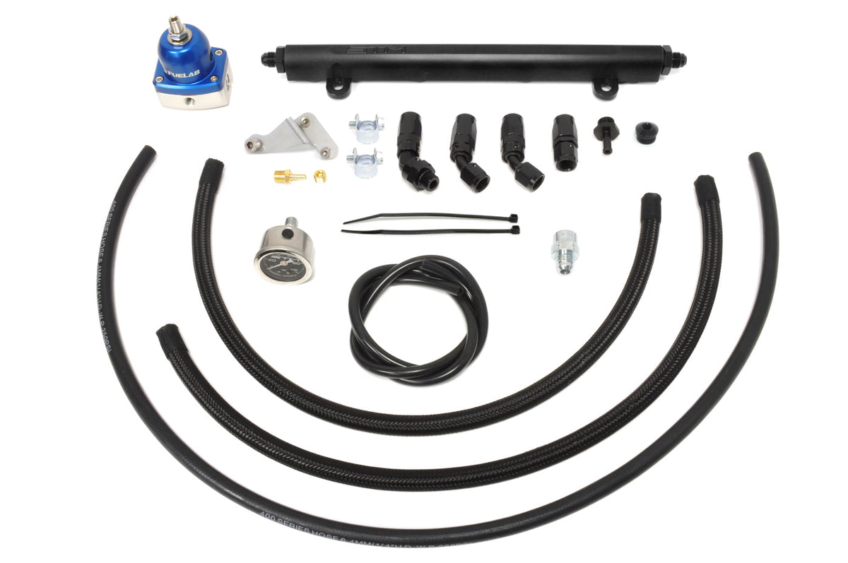 STM Fuel Feed and Return Kit with Rail for Evo 8/9