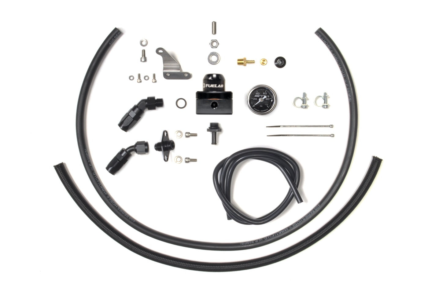STM Evo 8/9 FPR Kit with Black Regulator