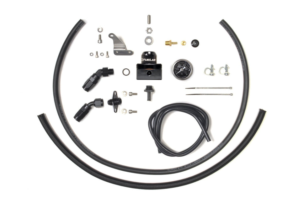 STM Evo 8/9 FPR Kit with Black Regulator