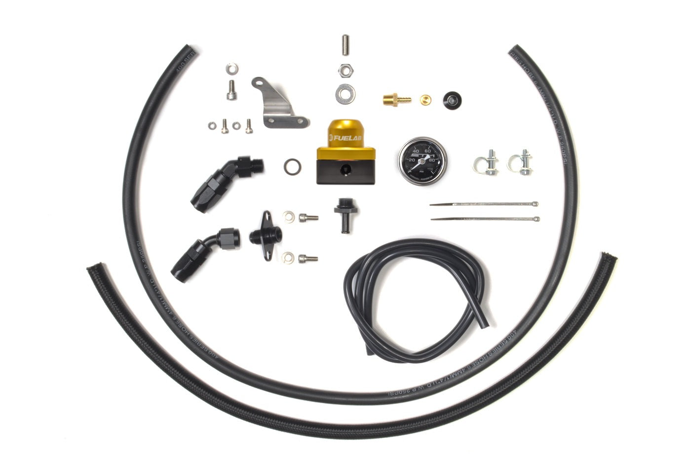 STM Evo 8/9 FPR Kit with Gold Regulator