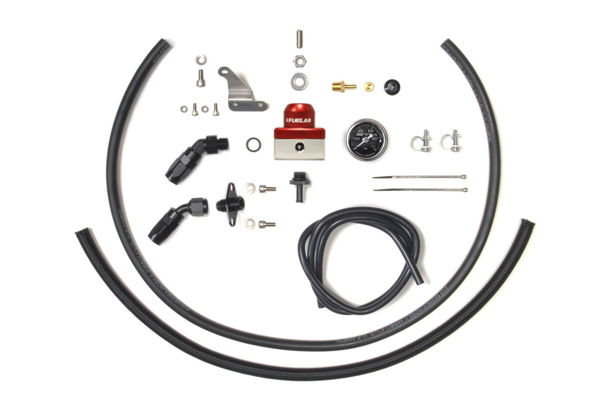 STM Evo 8/9 FPR Kit with Red Regulator