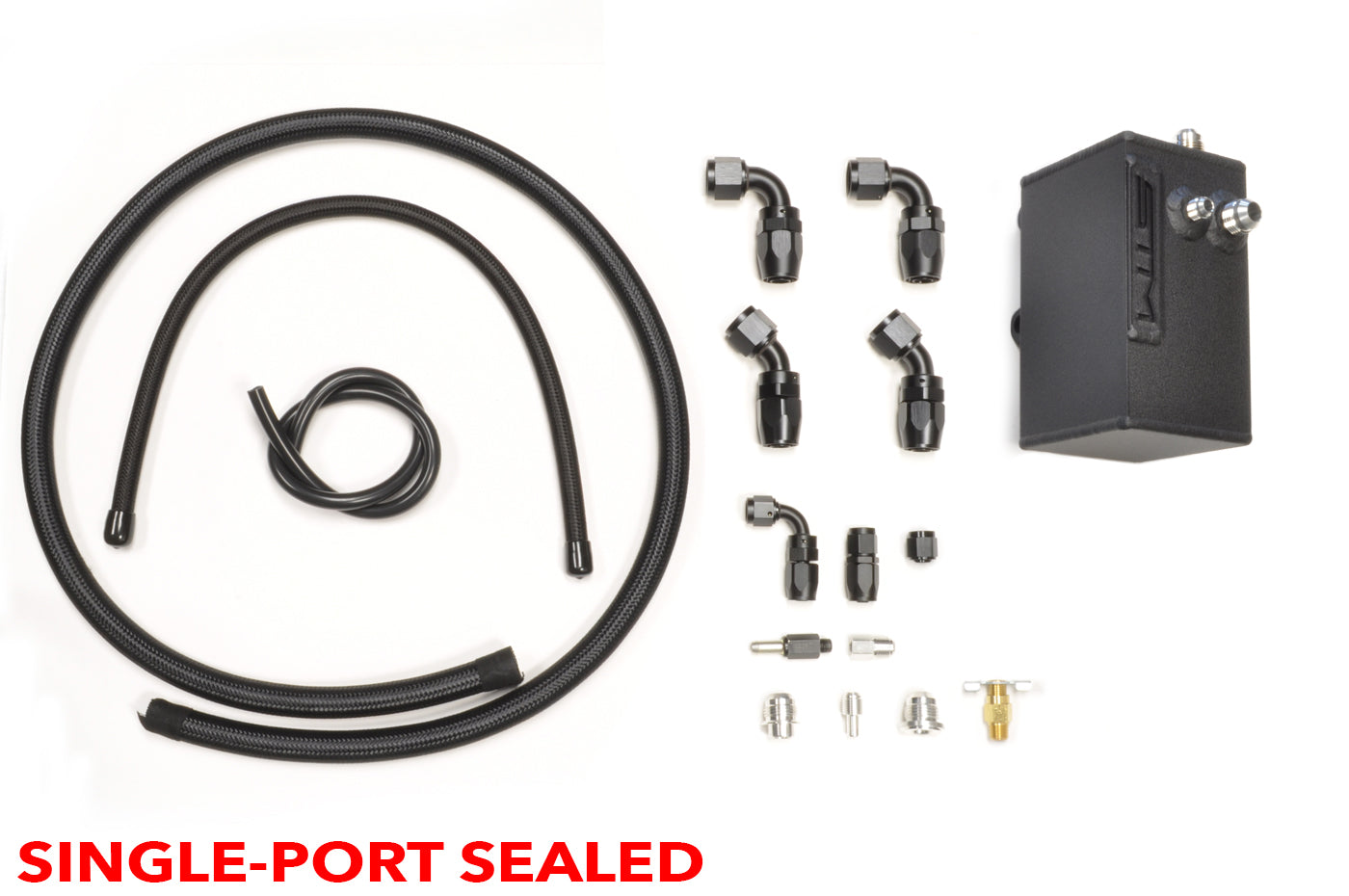 STM Evo 8/9 Oil Catch Can V2 Sealed (Single Port Includes)