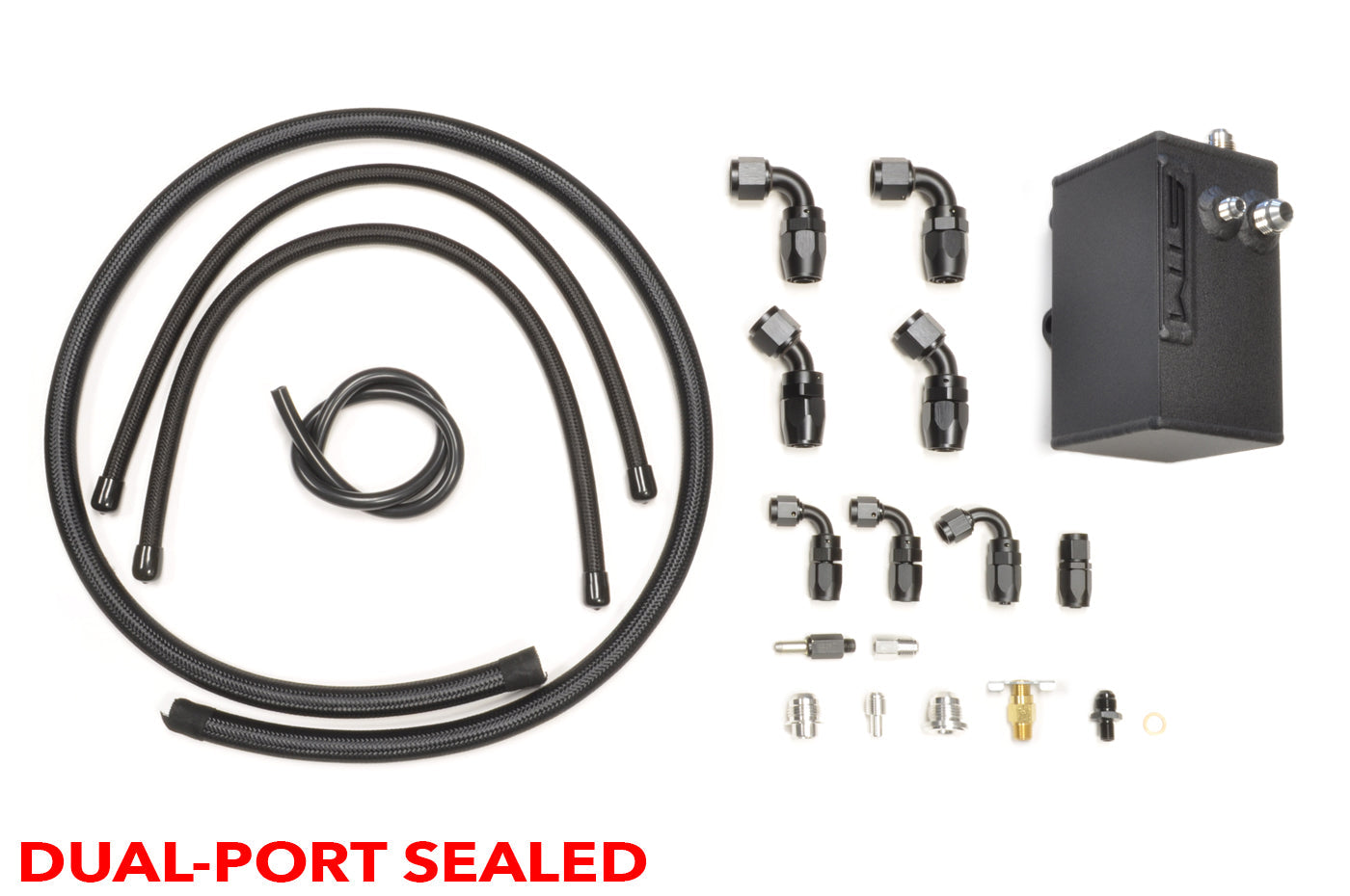 STM Evo 8/9 Oil Catch Can V2 Sealed (Dual Port Includes)
