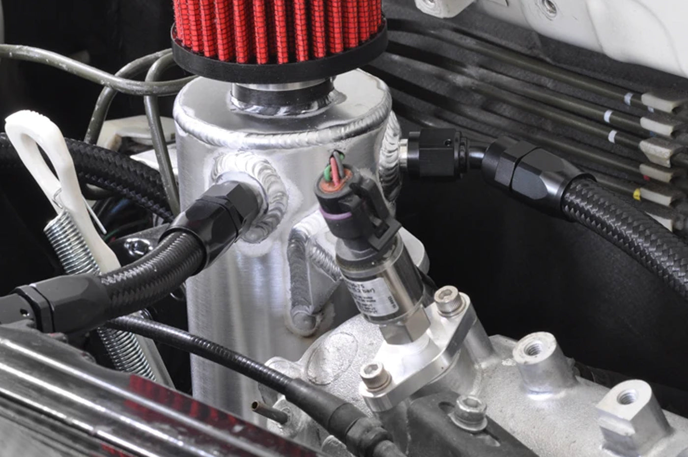 STM Evo 8/9 Standard Engine Oil Catch Can