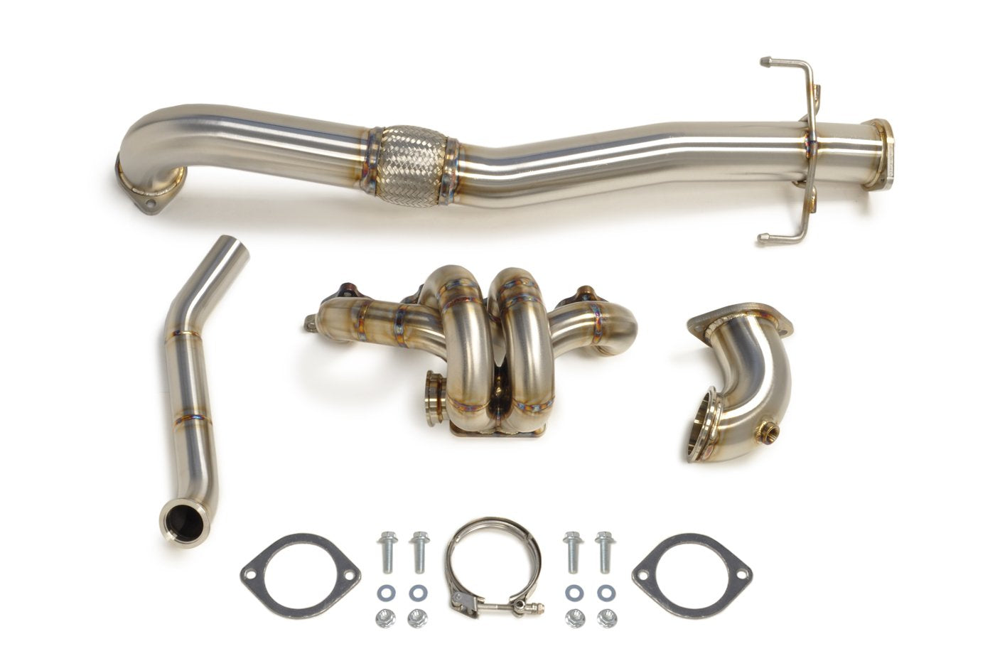 STM Evo 7/8/9 Standard Placement T3 Hot Parts Kit for Garrett / TiAL V-Band Turbo