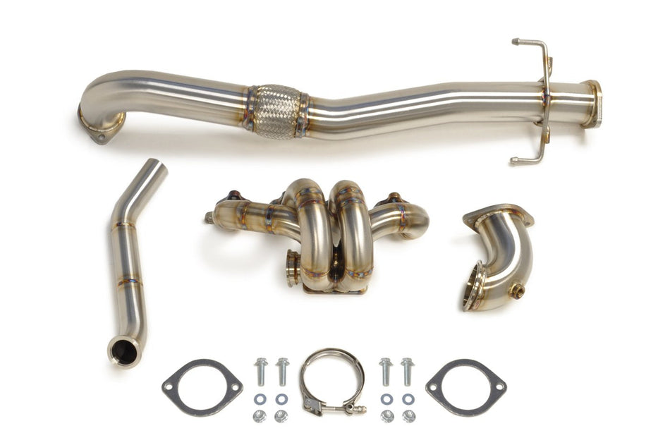 STM Evo 7/8/9 Standard Placement T3 Hot Parts Kit for Garrett / TiAL V-Band Turbo