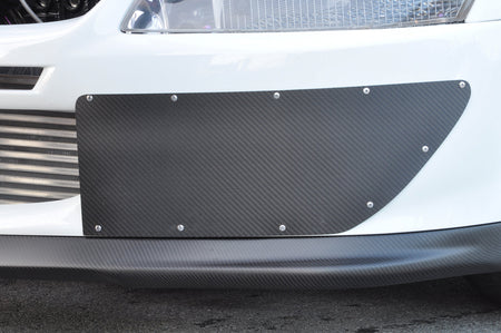Evo 8 Carbon Fiber Bumper Shutters Riveted
