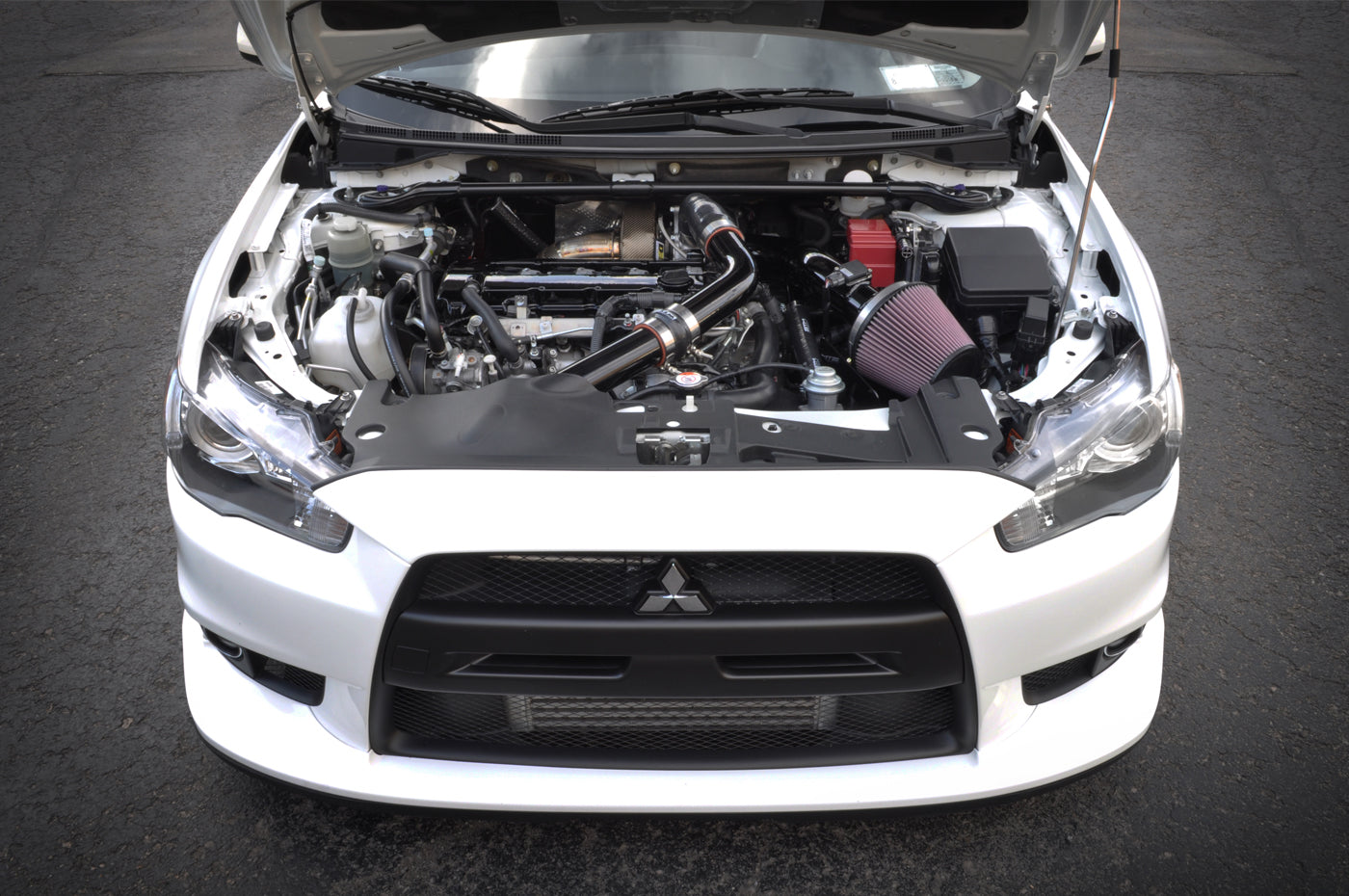 STM Evo X Aluminum Intake Heat Shield