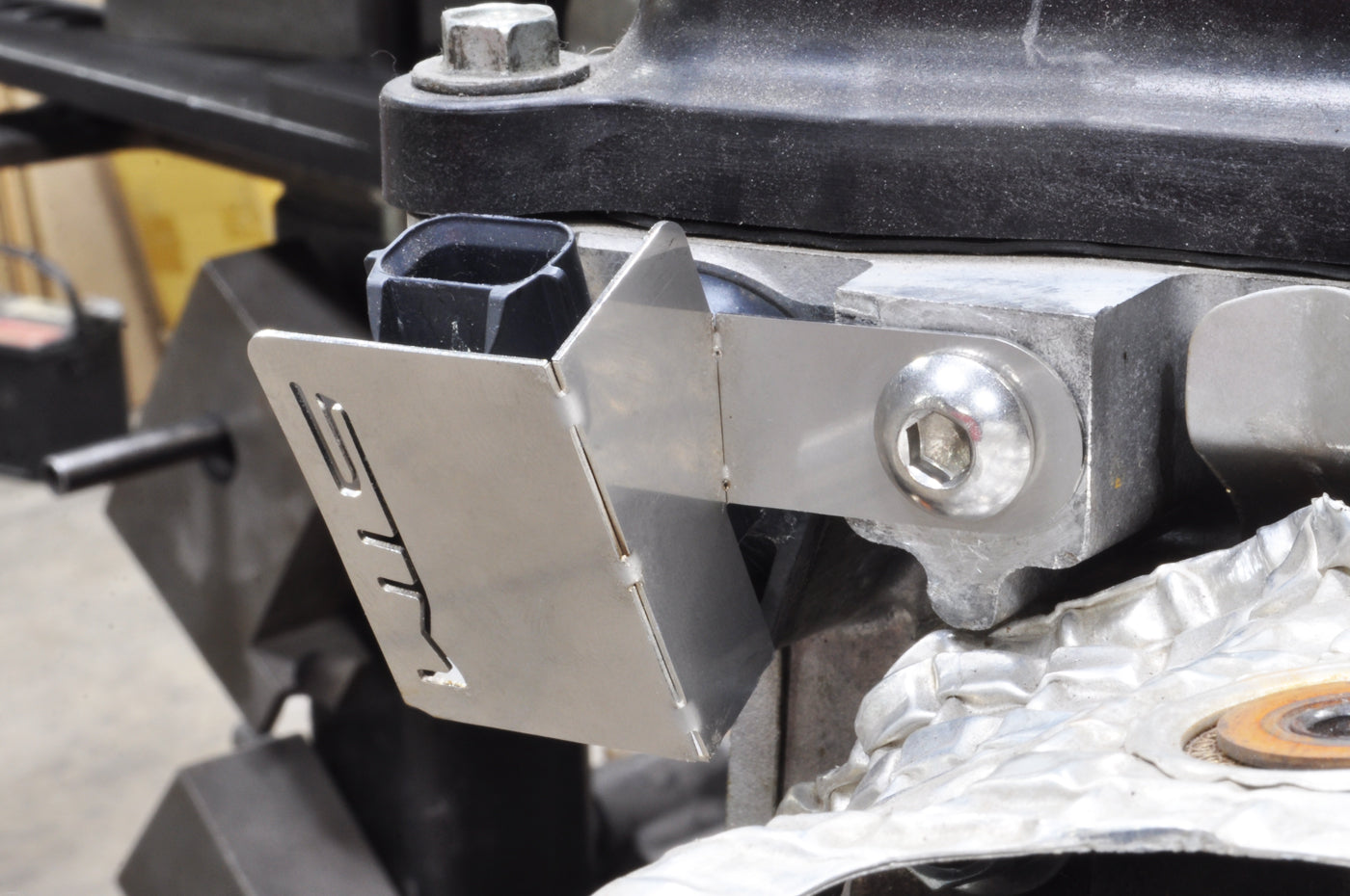 STM Evo X Cam Position Sensor Heat Shield