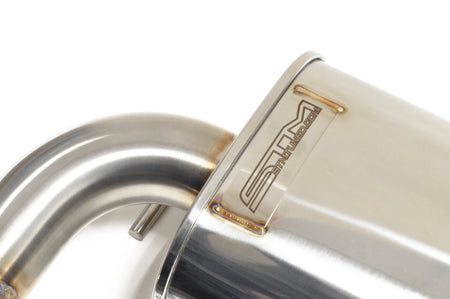 STM Evo X Stainless Cat-Back Dual Exit Exhaust (With Muffler)