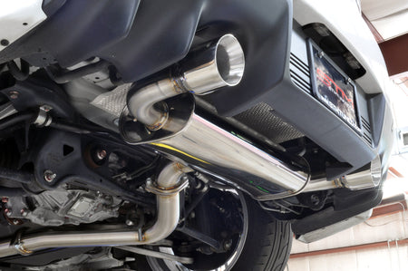 STM Evo X Stainless Cat-Back Dual Exit Exhaust (With Muffler)