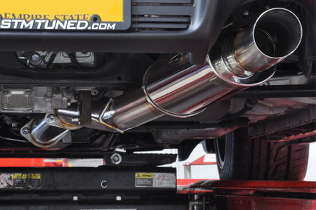 Evo X Exhaust Installed