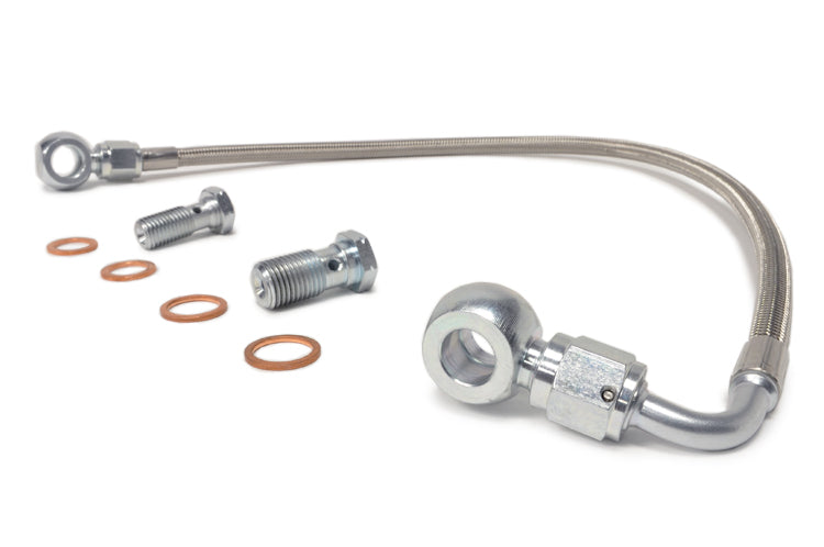Evo X Turbo Oil Feed Line