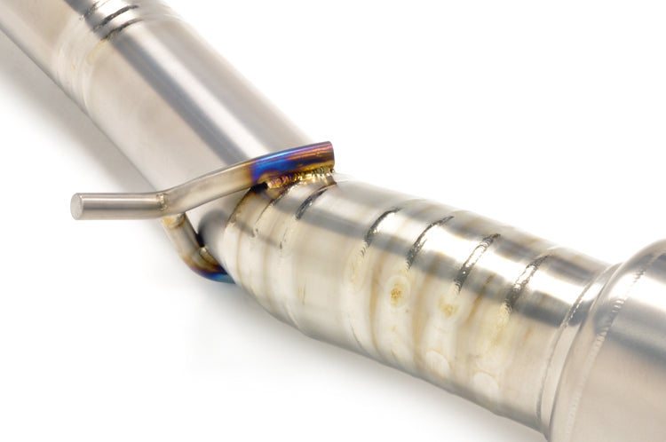 STM Evo X Titanium Exhaust Welds