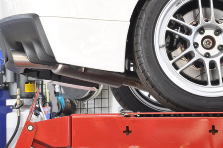 STM Evo X Titanium Exhaust Installed Fitment