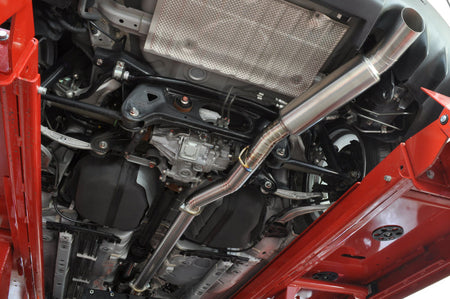 STM Evo X Titanium Exhaust Installed
