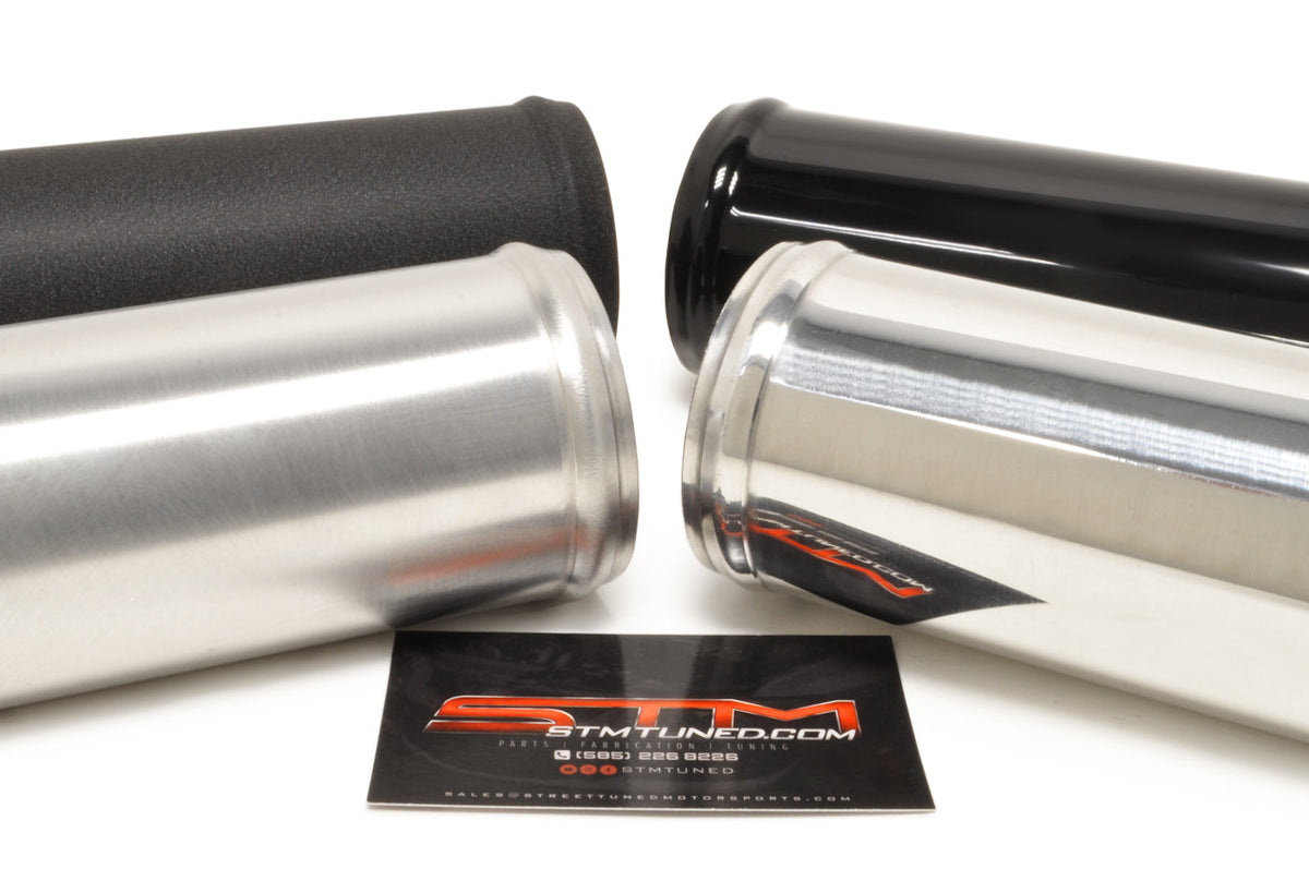 STM Evo X Lower Intercooler Pipe Finish Options 